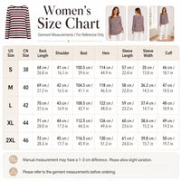 Women's Silky Satin Stripe Pattern Tshirt - Burgundy & White, Boat Neck, Long Sleeve, Relaxed Cut, Flared Sleeves, Breathable Pullover, Regular Sizes, Minimalist Casual Commuter Basic Knit Blouse Top image 6
