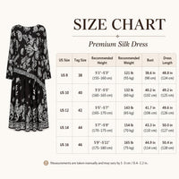 Women’s Premium Silk Paisley Long-Sleeve Boho A-Line Midi Dress, Bohemian Casual Wear for Vacation, Hand Washable image 7