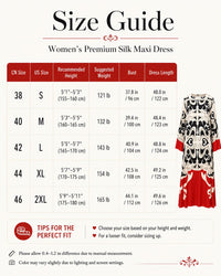 Women's Premium Silk Maxi Dress, Elegant Long Sleeve Floral Print Loose Fit Dress, Luxury Vacation Evening Dress for Women image 9